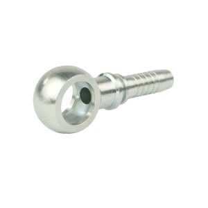 Zakucie proste RNM typu banjo DN8 1SN 2SN oczko 16mm H:15mm