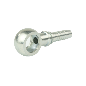 Zakucie proste przedłużone RNM typu banjo DN10 1SN 2SN oczko 18mm H:15mm