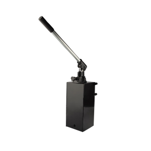 Pompa hydrauliczna ręczna jednostronna 12cm3 ze zbiornikiem 10L