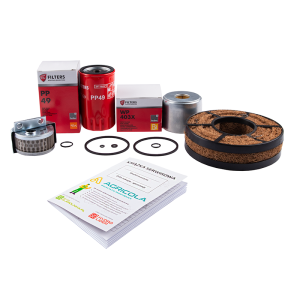 Pełny zestaw filtrów do ciągnika Ursus C-360-3P Filtr oleju silnika + filtr paliwa + filtr podnośnika + filtr powietrza + książka serwisowa