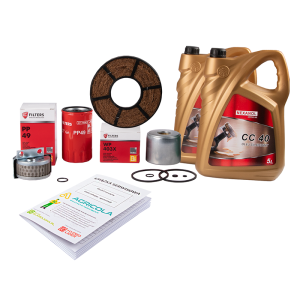 Pełny zestaw filtrów do ciągnika Ursus C-360-3P Filtr oleju silnika + filtr paliwa + filtr podnośnika + filtr powietrza + olej silnikowy NEXANOL CC 40 10L + książka serwisowa