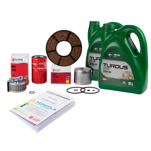 Pełny zestaw filtrów do ciągnika Ursus C-360-3P Filtr oleju silnika + filtr paliwa + filtr podnośnika + filtr powietrza + olej silnikowy TURDUS 15W40 10L + książka serwisowa