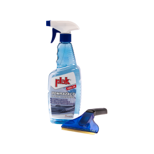 Odmrażacz do szyb i lusterek Plak 750ml w zestawie skrobaczka z mosiężnym ostrzem L:200