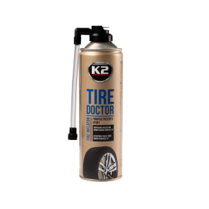 Preparat uszczelniacz do naprawy uszkodzonych przebitych opon TIRE DOCTOR K2 500ml