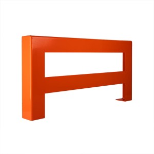 Odbojnik prostokątny żebrowany odbojnica osłona czołowa regału magazynowego