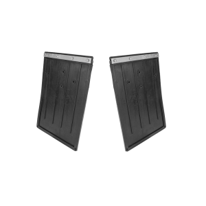 Komplet zestaw chlapaczy 2x gumowy tylny fartuch osłona przeciwbłotna na tył błotnika z okuciem Ursus C-330 C-360 415x285 mm