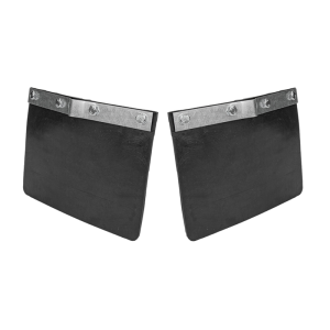 Komplet zestaw chlapaczy 2x gumowy przedni fartuch osłona przeciwbłotna na przód błotnika z okuciem Ursus C-330 C-360 200x148 mm