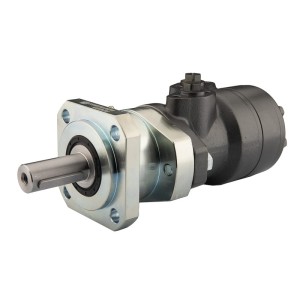 Silnik hydrauliczny BMR 160 z wałkiem 25mm chłonność: 160cm3/obr obroty: 375obr/min w zestawie z przystawką silnika BMR wałek 25mm z łożyskiem