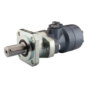 Silnik hydrauliczny BMR 200 z wałkiem 25mm chłonność: 200cm3/obr obroty: 300obr/min w zestawie z przystawką silnika BMR wałek 32mm z łożyskiem