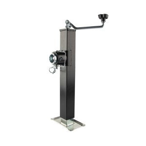 Stopa noga podporowa przyczepy z korbą poziomą 2000kg 500mm sterowana regulowana ręcznie