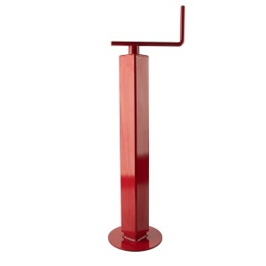 Uniwersalna stopa noga podporowa z korbą poziomą 1000kg 520mm sterowana regulowana ręcznie