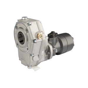 Przekładnia redukcyjna GR2, przełożenie: 3.0:1+ silnik hydrauliczny BMR 160 375obr 9,6kw wałek 25mm