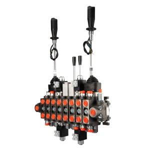 Rozdzielacz hydrauliczny 8 sekcyjny 70l/min do maszyn leśnych SD8