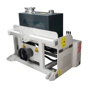 Agregat mobilny podwieszany napędzany wałkiem wom z rozdzielaczem 3 sekcyjnym 80L ze zbiornikiem 100L o maksymalnej wydajności pompy 94L i chłodnicą oleju z wentylatorem