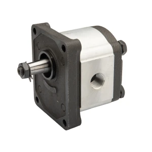 Pompa hydrauliczna zębata grupy 2, obroty prawe, objętość: 4,5cm3/obr wydajność (1500obr/min): 6,14L/min