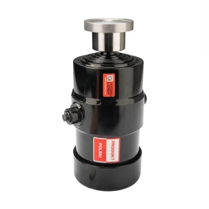 Cylinder siłownik hydrauliczny teleskopowy 105/5/750 skok 750mm z gniazdem