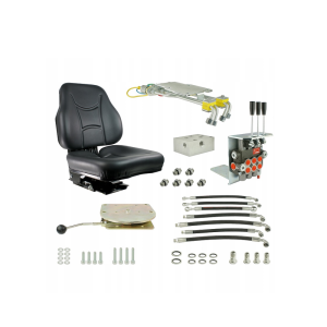 Zestaw do przeróbki i rozbudowy fabrycznej hydrauliki w ciągnikach ursus c-330 sekcja sterująca podnośnikiem z funkcją pływania zestaw z nowym siedziskiem wyposażonym w obrotnicę