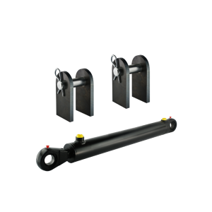 Cylinder siłownik hydrauliczny dwustronnego działania długość: 980mm skok: 630mm CJ2F-80/45/630 z kompletem mocowań