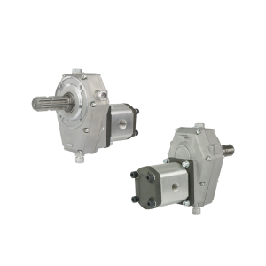 Multiplikator przystawka mały "MINI" z pompą zębatą wydajność do 40L/min