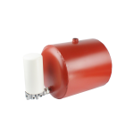 Uniwersalny metalowy zbiornik oleju hydraulicznego pojemność 20 litrów baryłkowy w zestawie z filtrem powrotnym