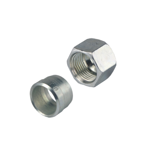 Zakucie tekalanowe kompletne pierścień na rurkę 12mm nakrętka gwint M18x1.5 