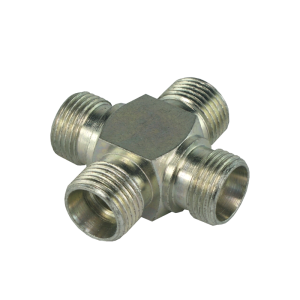 Złącze hydrauliczne czwórnik typu: BBBB wszystkie gwinty M14x1.5 
