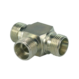 Złącze hydrauliczne trójnik typu: BBB wszystkie gwinty BSP 3/8"