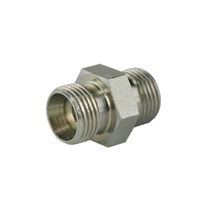 Złącze hydrauliczne przewodu proste typu: BB gwinty: BSP 3/8" - M18x1.5