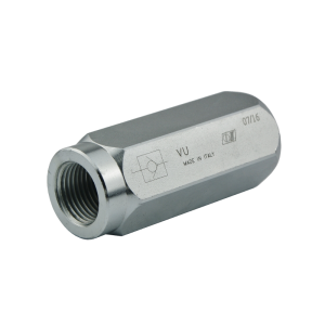 Zawór zwrotny liniowy VU gwinty: 3/4" przepływ: 110L/min ciśnienie max: 350bar