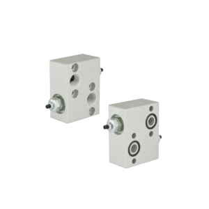 Zawór przelewowy krzyżowy VAU OM gwinty: 1/2" przepływ: 60L/min ciśnienie: 50-220bar