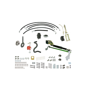 Wspomaganie kierownicy C-330 - siłownik montowany do osi płaskiej, napęd z rozrządu (sprężarka zostaje)