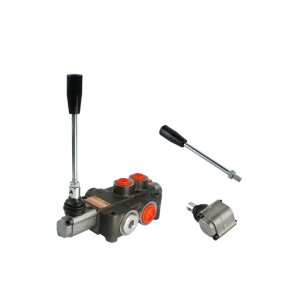 Rozdzielacz hydrauliczny 1 sekcyjny 80L w zestawie z zapasowym kołpakiem i dźwignią