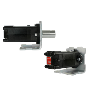 Silnik hydrauliczny SMS chłonność: 400cm3/obr obroty: 190obr/min płytą kąt 90° i tuleją