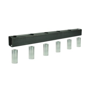 Belka do krokodyla górna 1020mm w zestawie z tulejami do zębów górnych wygiętych dł. 680mm
