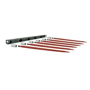 Belka do krokodyla dolna 1020mm w zestawie z tulejami i zębami dolnymi prostymi dł. 1100mm
