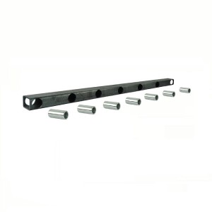 Belka do krokodyla dolna 1210mm w zestawie z tulejami do zębów dolnych prostych dł. 880mm