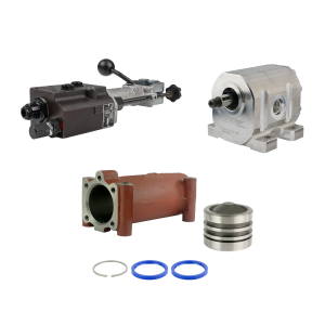 Rozdzielacz hydrauliczny 42371011 Hydrolider montowany pod siedzenie w C-330  w komplecie ze wzmocnionym zestawem naprawczym oraz wzmocnioną aluminiową pompą