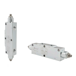 Zawór przeciążeniowo blokujący dwustronny counterbalance VBCD gwinty: 3/8" przepływ: 40L/min ciśnienie max: 350bar