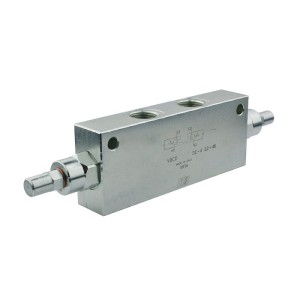 Zawór przeciążeniowo blokujący dwustronny overcenter VBCD DE-A gwinty: 1" przepływ: 150L/min ciśnienie max: 350bar