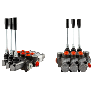 Rozdzielacz hydrauliczny 3 sekcyjny 40L z trzema sekcjami pływającymi