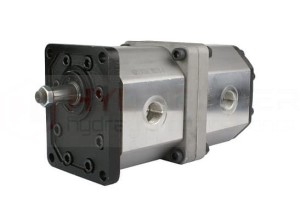 Pompa hydrauliczna zębata lewa 2-sekcyjna grupy 3 objętość: 39/39 cm3/obr wydajność (1500obr): 58/58 L/min