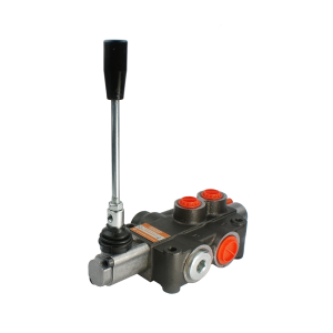 Rozdzielacz hydrauliczny 1 sekcyjny 80L z zatrzaskiem do silnika hydraulicznego