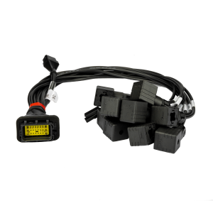 Wiązka kabli z ośmioma wtyczkami łącząca panel i rozdzielacz