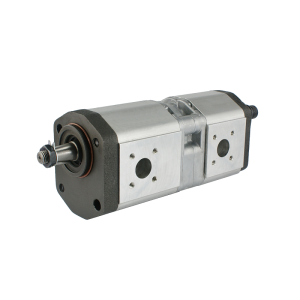 Pompa hydrauliczna dwusekcyjna 16+14cm3 lewe obroty do ciągnika STEYR