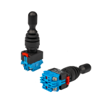 Joystick elektryczny trzypozycyjny bistabilny, otwór montażowy 22mm