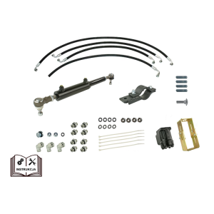 Wspomaganie kierownicy Zetor 5211 wersja uproszczona do ciągników wyposażonych w zbiornik i pompę wspomagania