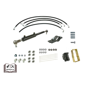 Wspomaganie kierownicy Zetor 7211 wersja uproszczona do ciągników wyposażonych w zbiornik i pompę wspomagania