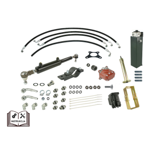 Wspomaganie kierownicy Zetor 5011 wersja kompletna ze zbiornikiem i pompą wspomagania - orbitrol DANFOSS