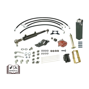 Wspomaganie kierownicy Zetor 7011 wersja kompletna ze zbiornikiem i pompą wspomagania