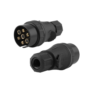 Wtyczka elektryczna 7-biegunowa plastikowa do przyczepki